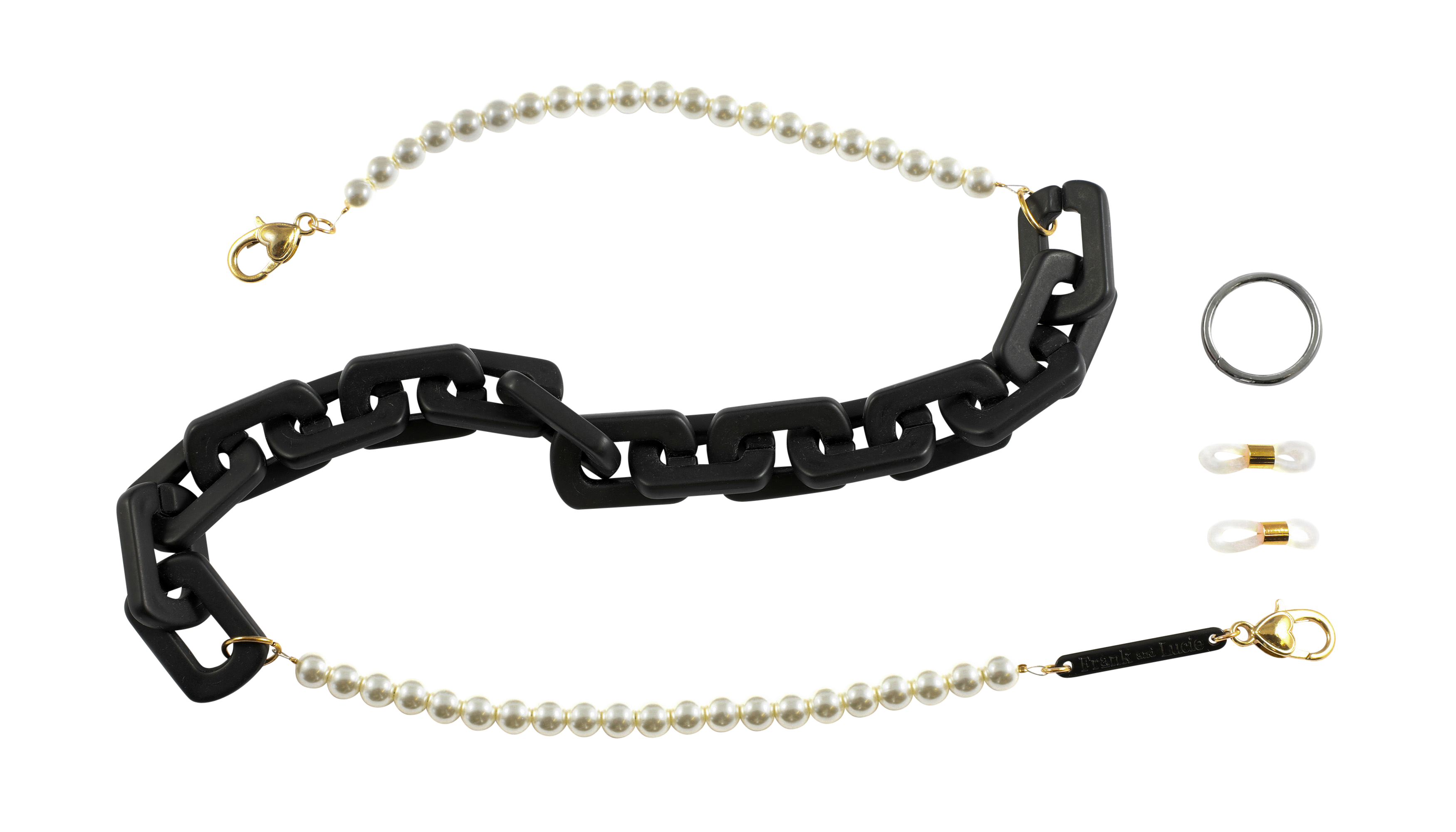 Extravagant Chain Onyx Pearl