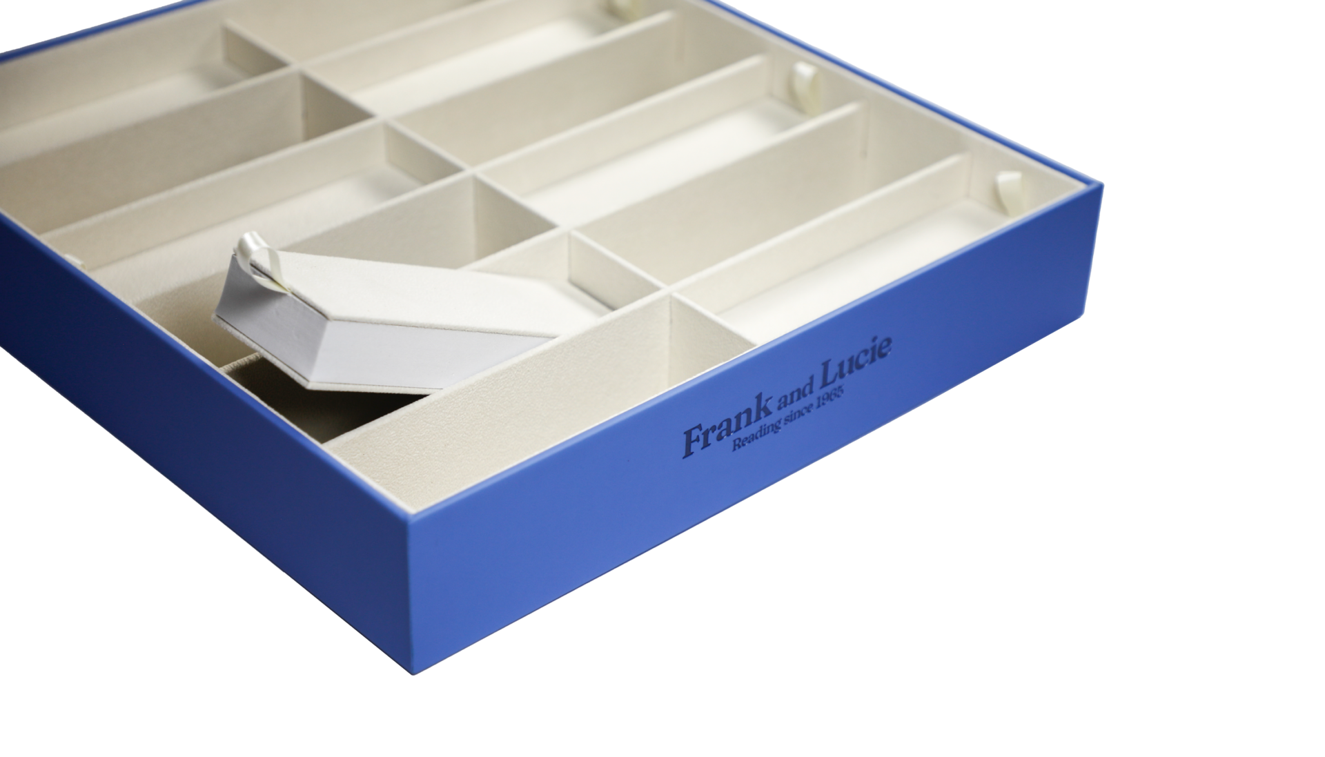 Presentation Candy Box 12 compartments Blue Iris